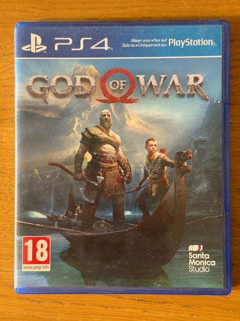 God of War – PS4 (ook speelbaar op PS5), Games en Spelcomputers, Games | Sony PlayStation 4, Gebruikt, Avontuur en Actie, 1 speler