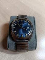 Wyler mechanisch horloge met blauwe achtergrond werkt in goe, Ophalen of Verzenden
