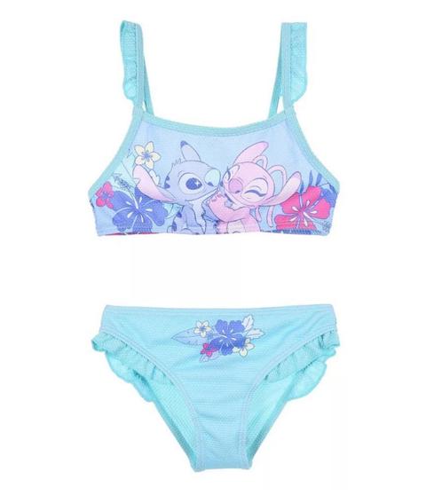 Stitch en Angel Bikini Bleu - Maat 98 - 104 - 116, Kinderen en Baby's, Kinderkleding | Kinder-zwemkleding, Nieuw, Bikiniset, Maat 116