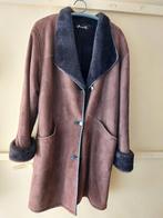 SUPERBE MANTEAU EN MOUTON RETOURNE, Comme neuf, Brun, Taille 46/48 (XL) ou plus grande, Enlèvement