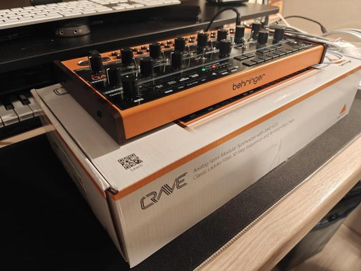 Behringer Crave – Analoge Synthesizer, Muziek en Instrumenten, Synthesizers, Zo goed als nieuw, Overige merken, Ophalen of Verzenden