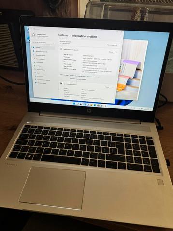 Hp ProBook 450 G6 15" i5 1.6 GHz-Ssd 256 Go RAM 8 Go AZERTY beschikbaar voor biedingen