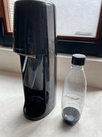 Sodastream zwart met fles en gasfles., Ophalen, Gebruikt