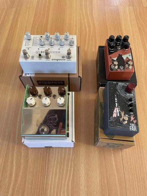 Effectpedalen te koop (Empress, Thorpy FX, Pine-box, Walrus), Muziek en Instrumenten, Effecten, Zo goed als nieuw, Chorus, Delay of Echo