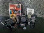 Canon Eos 80D, Audio, Tv en Foto, Fotocamera's Digitaal, Spiegelreflex, Canon, Zo goed als nieuw, Minder dan 4 keer