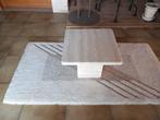 Travertin salontafel  / bijzettafel  / koffietafel, Huis en Inrichting, Ophalen of Verzenden