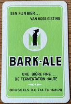 BARK-ALE BIER/speelkaart, Verzamelen, Merken en Reclamevoorwerpen, Ophalen of Verzenden, Zo goed als nieuw, Gebruiksvoorwerp