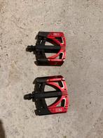 CRANKBROTHERS 5050 3 DOWNHILL/FREERIDE PEDALEN ZWART/ROOD, Fietsen en Brommers, Ophalen, Zo goed als nieuw