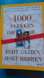 Belgie1000 Plekken die je moet gezien hebben, Boeken, Reisgidsen, Nieuw, Ophalen of Verzenden, Reisgids of -boek, Benelux