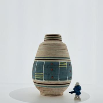 Vaas CARSTENS, turquoiseblauw beschikbaar voor biedingen