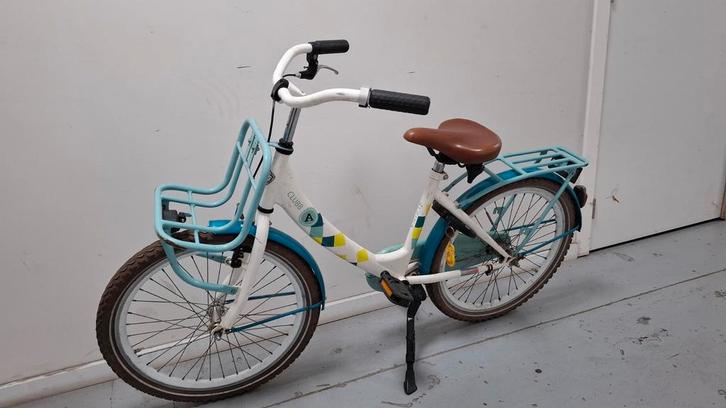 Kinderfiets 22 inch volledig nagekeken 3 speed + schuifslot, Vélos & Vélomoteurs, Vélos | Filles, Comme neuf, 22 pouces, Frein à main