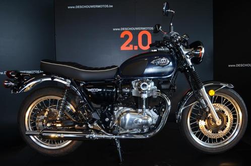 Kawasaki W 800 5 km niet ingeschreven 4 jaar garantie, Motoren, Motoren | Kawasaki, Bedrijf, Chopper, 12 t/m 35 kW, 2 cilinders