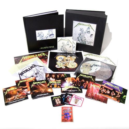 11Cd+4Dvd+Vinyl 6LP Metallica And Justice For All BoxSet NEW, CD & DVD, CD | Pop, Neuf, dans son emballage, 2000 à nos jours, Coffret