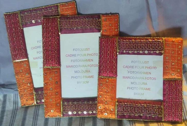 3 fotokaders horen samen, Huis en Inrichting, Woonaccessoires | Lijsten, Ophalen of Verzenden