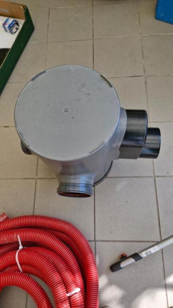 Put de contrôle, Neuf, 80 mm ou plus, PVC, Enlèvement
