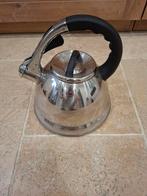 Bouilloire à siffler 2,5L à fond épais - gaz, vitro, induct, Enlèvement ou Envoi