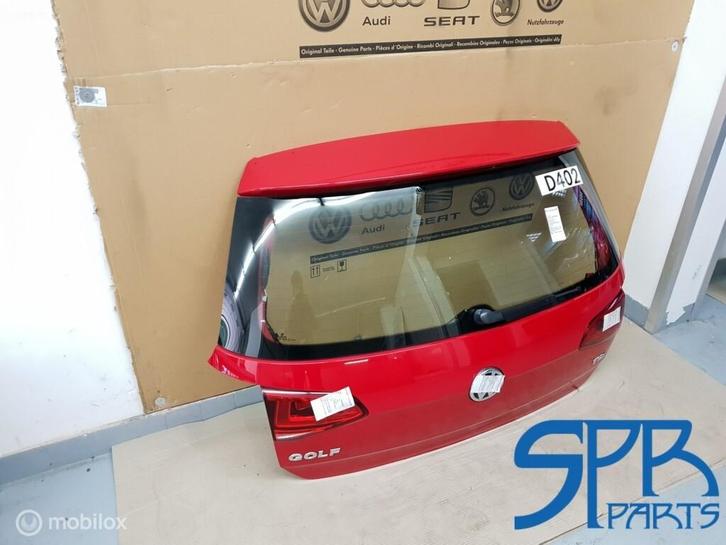 VW GOLF 7 VII Achterklep TORNADO RED ROOD LY3D KLEP BAGAGE, Auto-onderdelen, Carrosserie, Achterklep, Volkswagen, Gebruikt, Ophalen of Verzenden