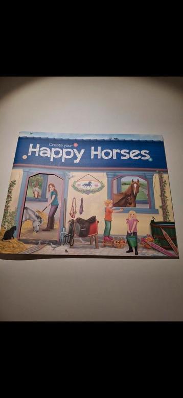 Creatief plakboek 'Happy Horses' by Depesche beschikbaar voor biedingen