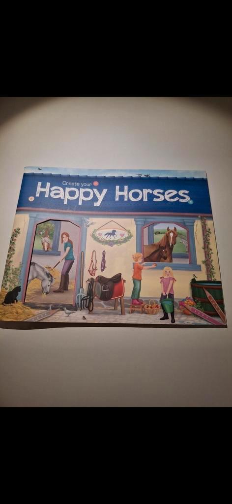 Creatief plakboek 'Happy Horses' by Depesche, Boeken, Hobby en Vrije tijd, Nieuw, Geschikt voor kinderen, Ophalen