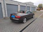 Mooie Audi cabrio benzine te koop, Auto's, Audi, Voorwielaandrijving, 4 cilinders, Leder, Bruin