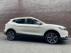 Nissan Qashqai tekna 1,5DCI 2WD, Auto's, Nissan, Voorwielaandrijving, Zwart, Wit, Leder