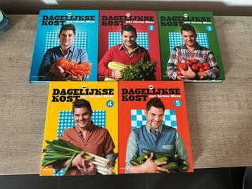 5 boeken dagelijkse kost Jeroen Meus beschikbaar voor biedingen