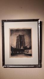 Gerard Schelpe (1906 – 1973), Ets Droomende Wachter, 1936, Ophalen of Verzenden