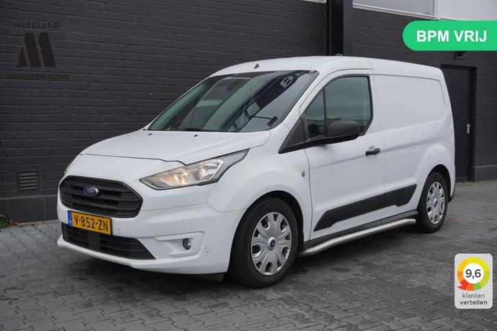 Ford Transit Connect 1.5 EcoBlue 100PK Automaat EURO 6 - Air, Auto's, Bestelwagens en Lichte vracht, Bedrijf, ABS, Airconditioning