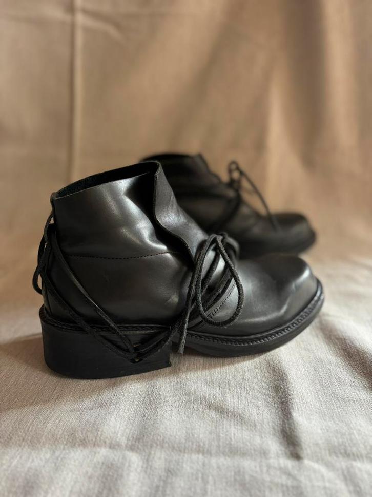 Rare and Iconic Dirk Bikkembergs black heel lace boots, Kleding | Heren, Schoenen, Zo goed als nieuw, Boots, Ophalen