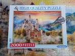 Puzzle 2000 pièces Neuschwanstein, Gebruikt, Legpuzzel, Meer dan 1500 stukjes, Ophalen