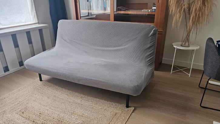 Slaapbank + topper, Huis en Inrichting, Slaapkamer | Slaapbanken, Zo goed als nieuw, 140 cm, 200 cm, Ophalen