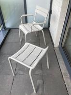 Fermob Luxembourg stoel en voetenbank/kruk, Tuin en Terras, Ophalen, Zo goed als nieuw
