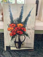 vintage kadertje bloemen Buffet, Antiek en Kunst, Ophalen