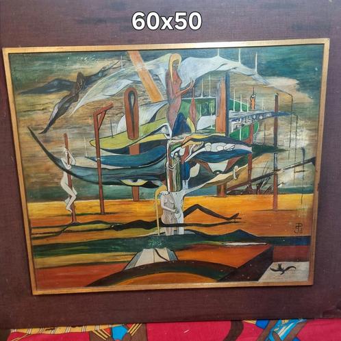 Peter De Glas, Antiek en Kunst, Kunst | Schilderijen | Abstract, Ophalen