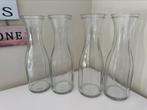 Lot de 4 carafes en verre cannelé classique, Ophalen, Zo goed als nieuw, Glas