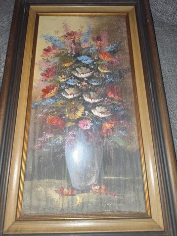 Schilderij op doek 44cm breed x 74cm hoog Van L Lumini beschikbaar voor biedingen