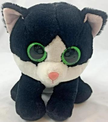 Ty Beanie Boos Ava kat kitten Glitterogen knuffel 25 cm beschikbaar voor biedingen