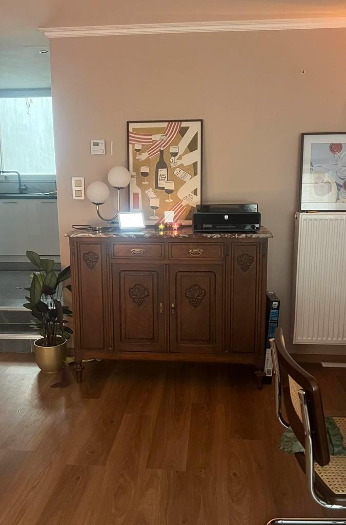 Kast met zwaar bovenblad, Huis en Inrichting, Kasten | Dressoirs, Gebruikt, Ophalen