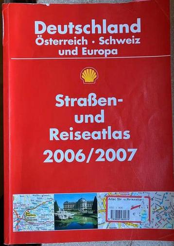 Kaart Duitsland - Oostenrijk - Zwitserl. zeer gedetailleerd beschikbaar voor biedingen