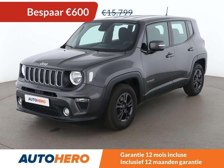 Jeep Renegade 1.3 TGDi Longitude 4x2 (automatique), Autos, Jeep, Achat, Renegade, ABS, Airbags, Air conditionné, Android Auto