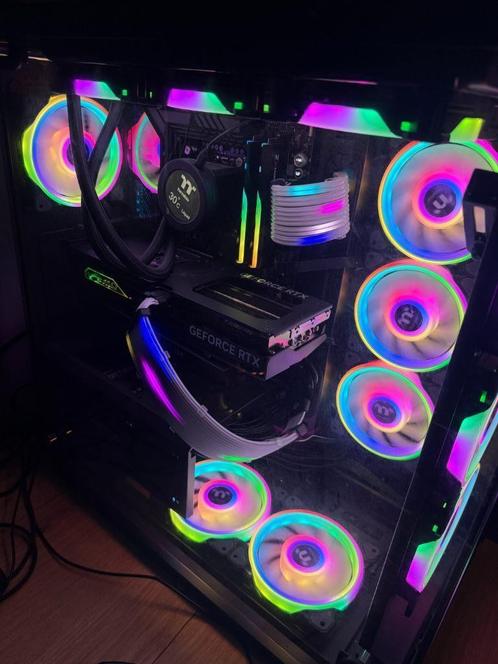 High-End PC Build met RTX 4070 Ti, i9, DDR5, Razer & Meer –, Computers en Software, Desktop Pc's, Zo goed als nieuw, Onbekend