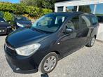 DACIA LODGY 1.6i 2012 7 ZITPLAATSEN AIRCO PRIJS 3500 EURO, Euro 5, Monovolume, Handgeschakeld, Grijs