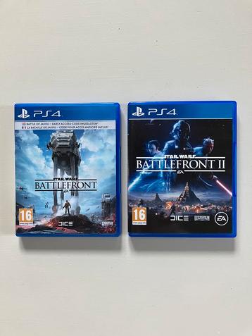 Star-Wars battlefront 1 en 2 ps4 