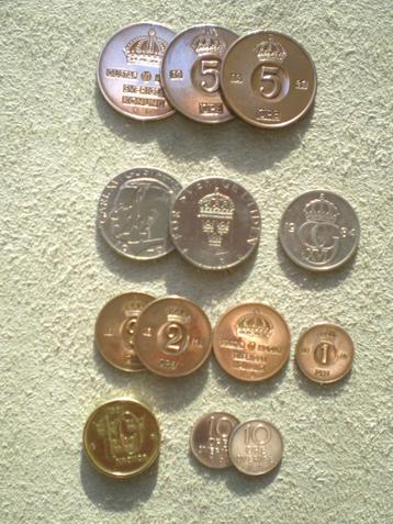 munten Zweden numismatiek beschikbaar voor biedingen