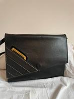 1980 Delvaux black leather cross body bag, Overige merken, Gebruikt, Zwart, Ophalen of Verzenden