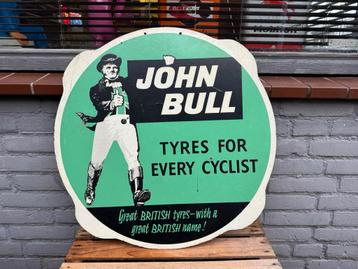 John Bull banden oud reclamebord beschikbaar voor biedingen
