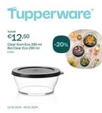 Tupperware weekpromo, Enlèvement, Récipient ou Bol, Blanc, Neuf