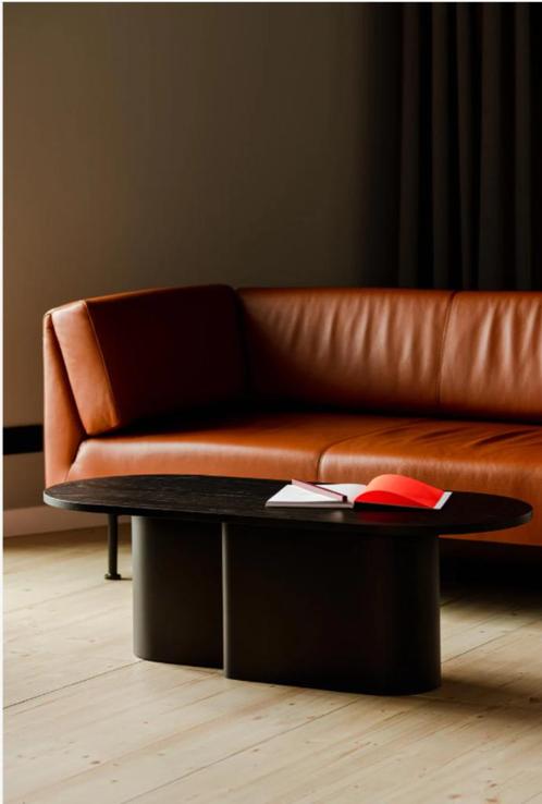 Noo.ma design - Salontafel - Zwart, Huis en Inrichting, Tafels | Salontafels, Zo goed als nieuw, Minder dan 50 cm, 50 tot 100 cm