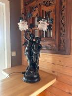 bronzen lamp, Ophalen