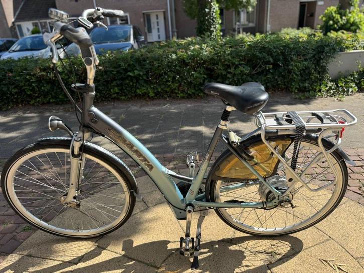 Goedwerkende elektrische fiets 40-50KM actieradius, Fietsen en Brommers, Fietsen | Dames | Damesfietsen, Zo goed als nieuw, Sparta
